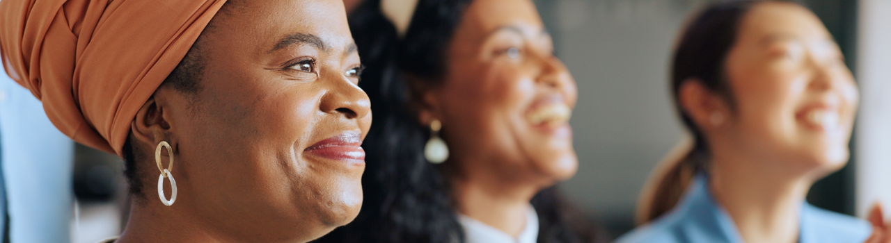 image of three adults of different ethnicity